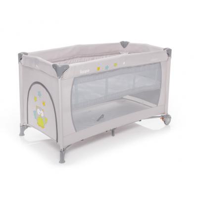 ZOPA - Patut pliant 2 nivele Nanny Griffin Grey