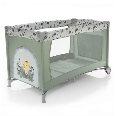 ZOPA - Patut pliant 1 nivel Caravan Jungle Green