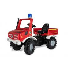 Camion cu pedale Mercedes-Benz Unimog Fire - ROLLY TOYS