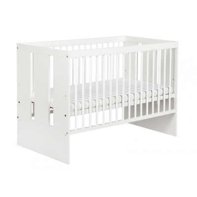 Patut Copii Din Lemn KLUPS PAULA Alb