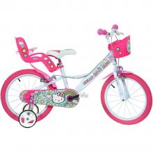 Bicicleta copii Dino Bikes 16' Hello Kitty