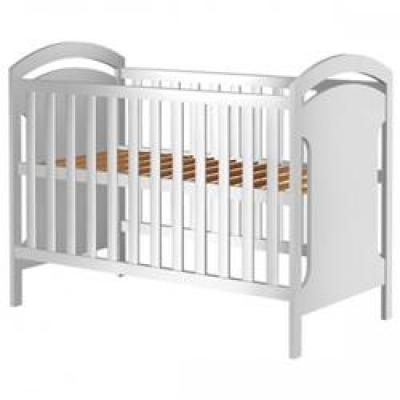 Patut Copii din Lemn Hubners Hansell 120x60 cm Alb