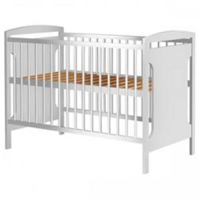Patut Copii din Lemn Hubners Karly 120x60 cm Alb