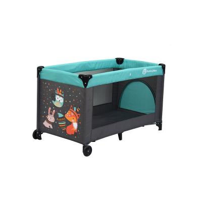 Petite&Mars - Patut Pliant Vulpita Turquoise