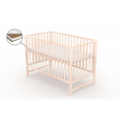 Patut fara sertar VESSANTI Clasico Natur + Saltea Cocos 10 cm