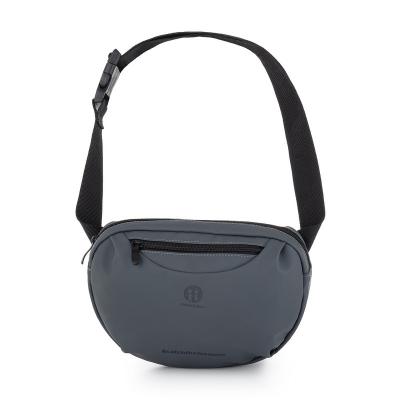 Petite&Mars - Borseta pentru mamici, Cu centura lata, Spatioasa, 25 x 20 x 4 cm, Grace, Gri