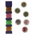 Joueco - Set creativ de margele, Pentra bratari, Saculet pentru depozitare inclus, Diferite forme si culori, 20 x 2 x 19, Multicolor