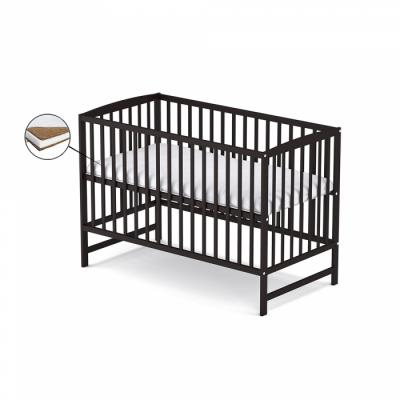 Patut fara sertar VESSANTI ARES - Wenge + Saltea Cocos 10 cm