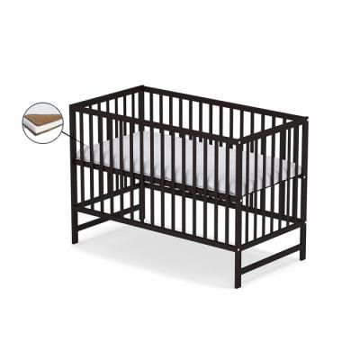 Patut fara sertar VESSANTI CLASICO - Wenge + Saltea Cocos 10 cm