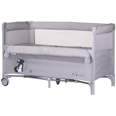 Patut pliabil Chipolino Relax cloud cu laterala culisanta