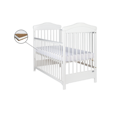 Patut Drewex Hippo Culisant - Alb + Saltea Cocos 8 Cm